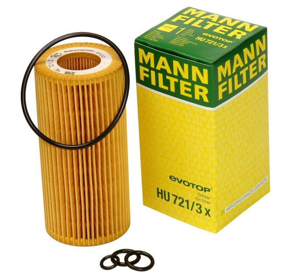 Mercedes Engine Oil Filter 2751800009 - MANN-FILTER HU7213X